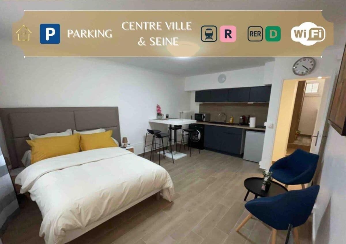 Sejour A Melun Appart'Hotel De La Mediatheque Kültér fotó